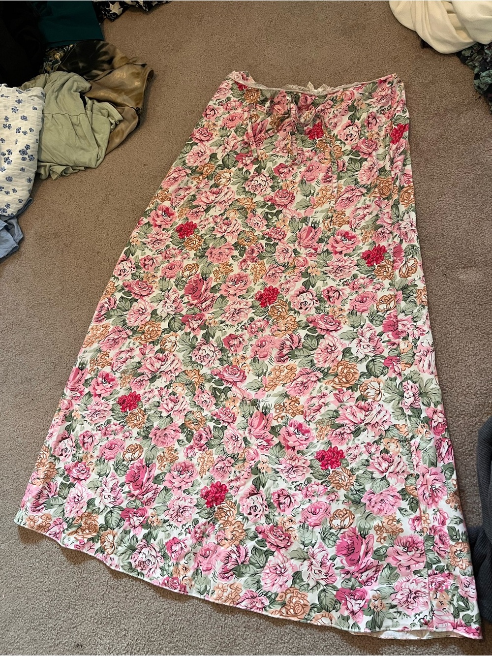 Floral skirt
